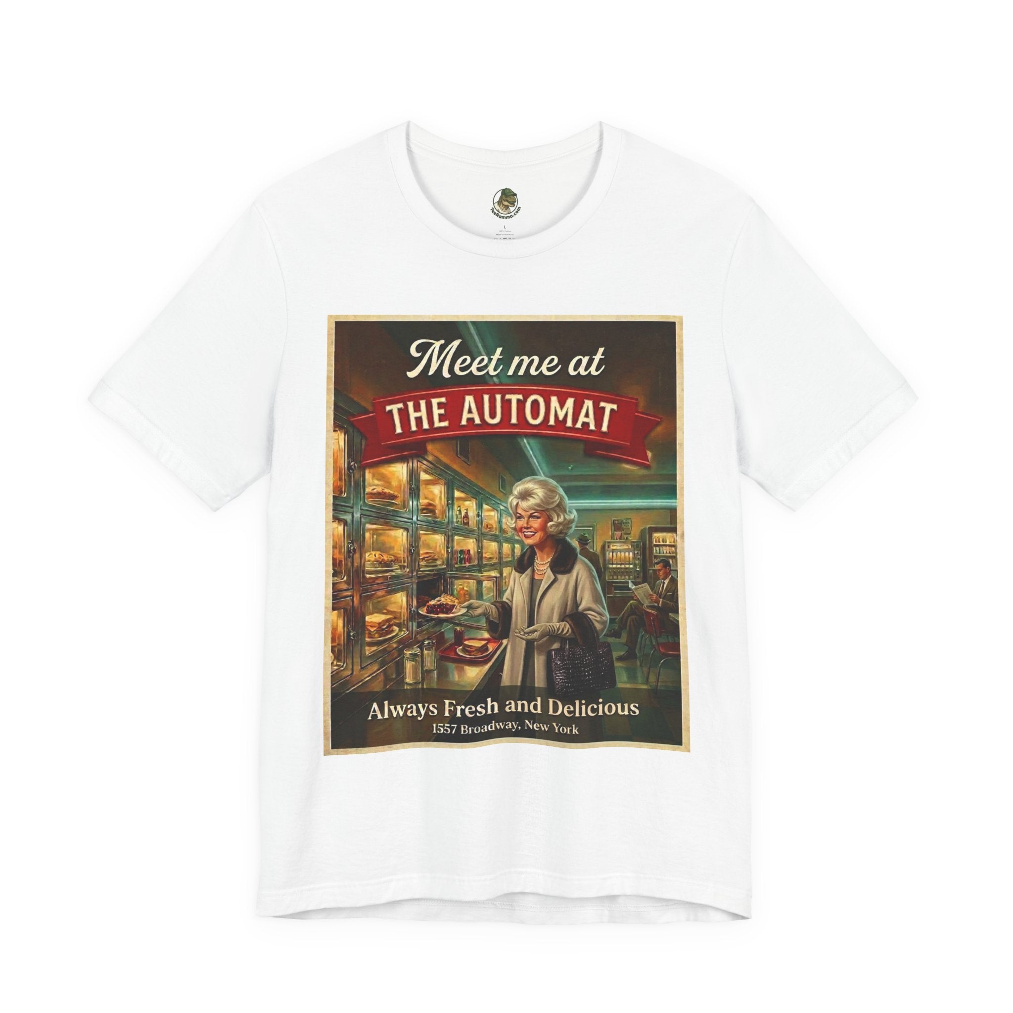 Meet Me at the Automat Retro Tee