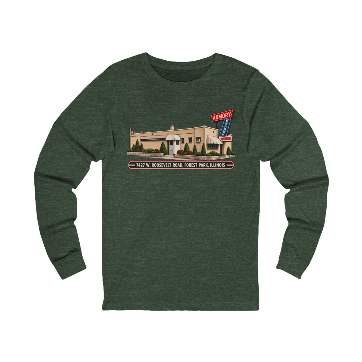 Armory Lounge Retro Long Sleeve Tee