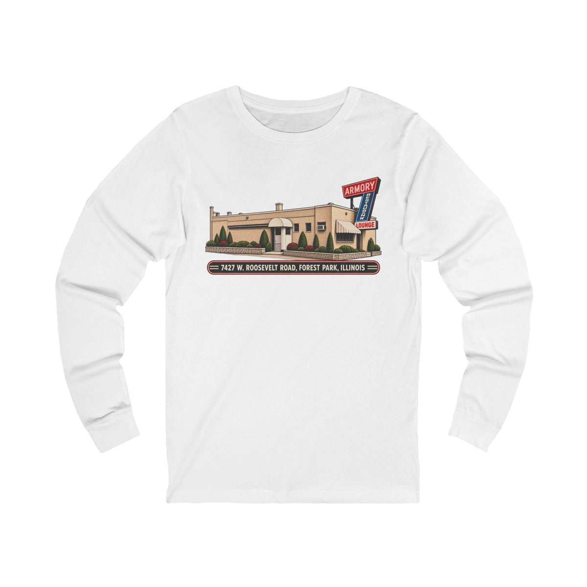 Armory Lounge Retro Long Sleeve Tee