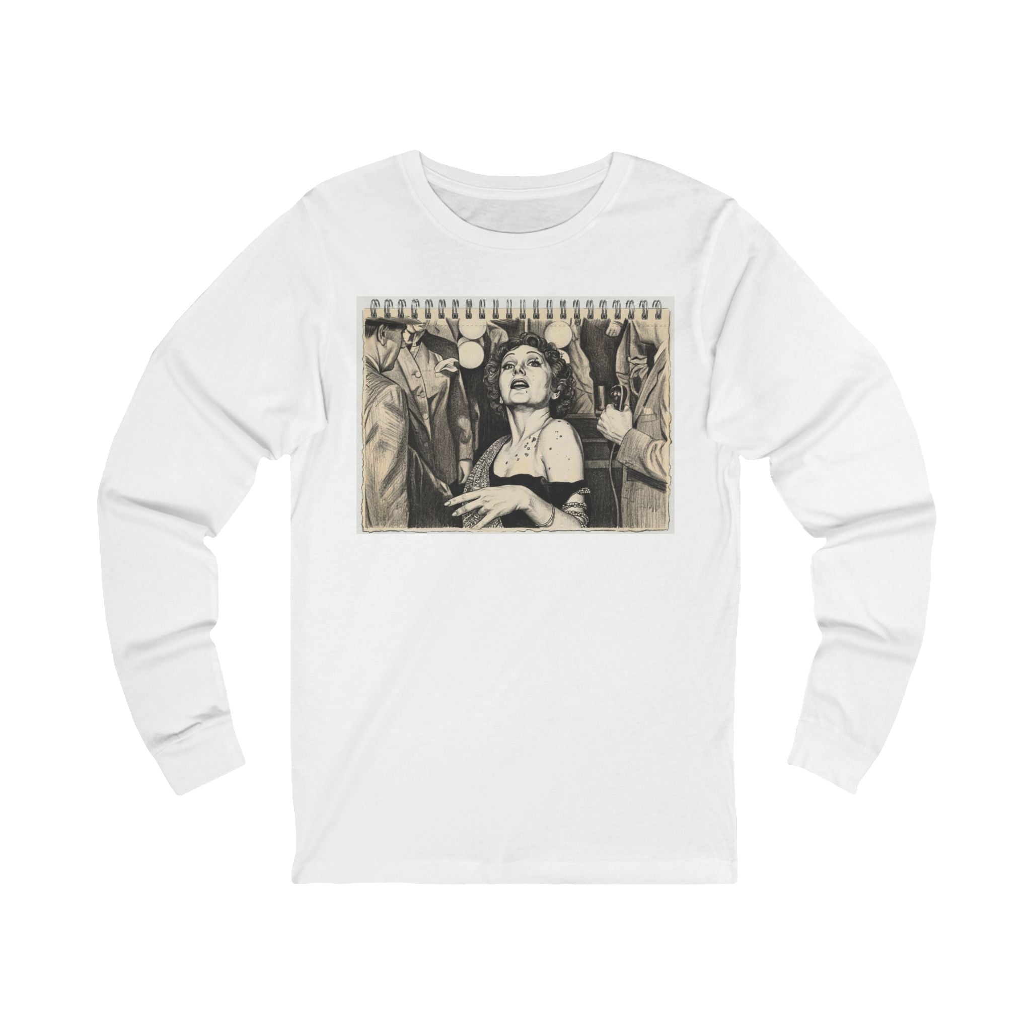 My Closeup Sketchbook Long Sleeve Tee
