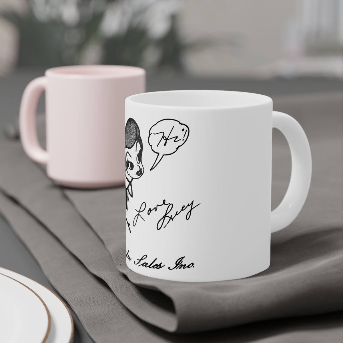 Vintage "Love, Lucy" 20-oz. Coffee Cup