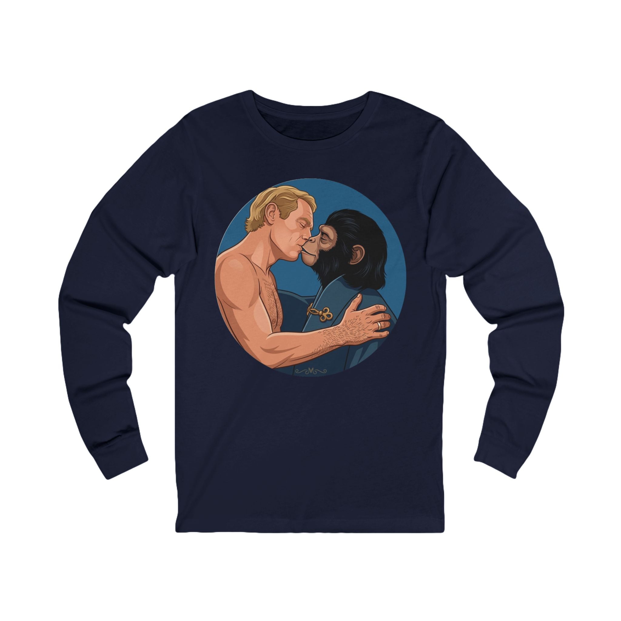 Unisex 'Not That Different' Cotton Long Sleeve Tee