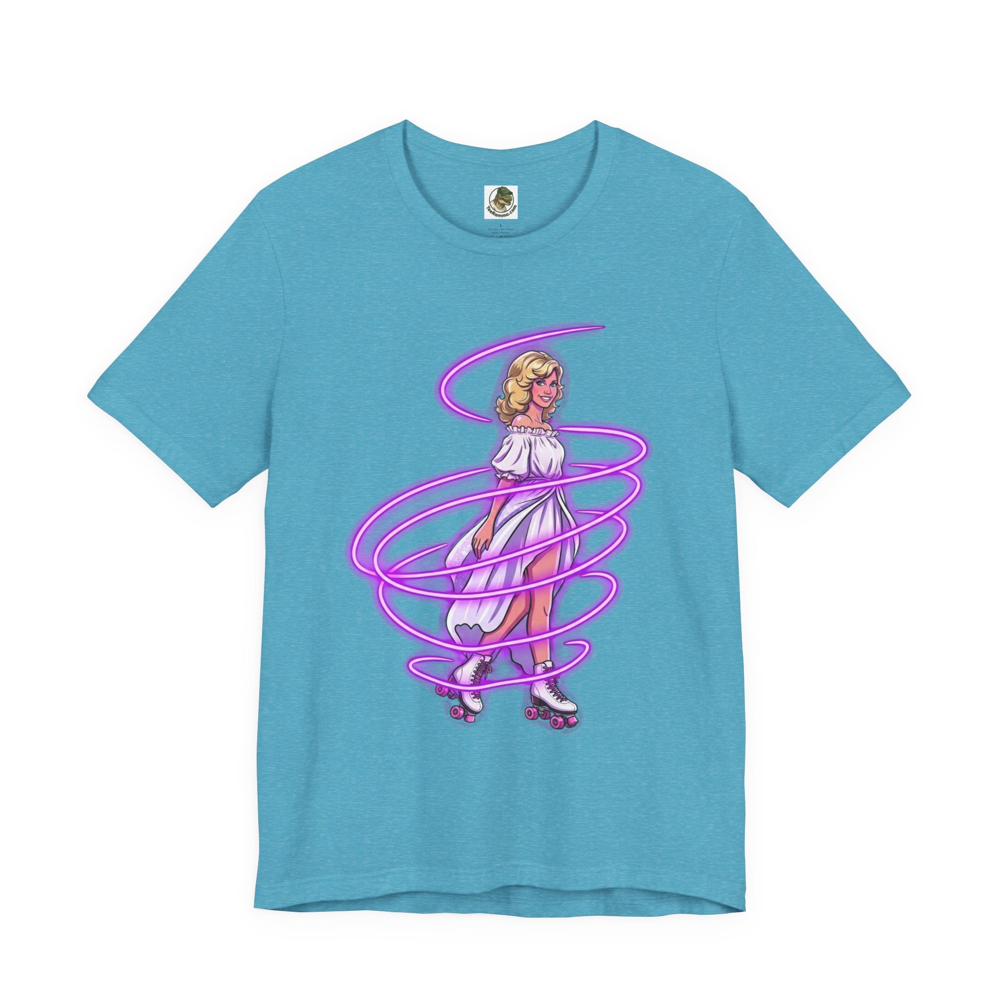 Neon Roller Girl Tee