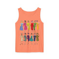 Unisex 'Sixties Fashion Show' Cotton Tank Top