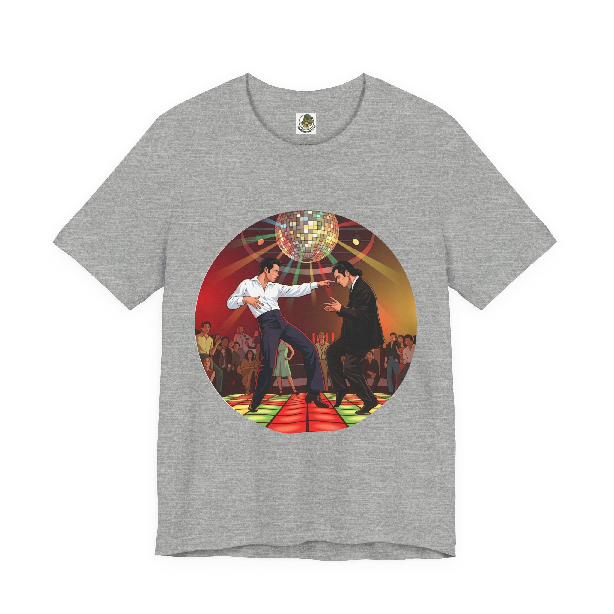 Unisex 'Dancing Together' Cotton T-Shirt