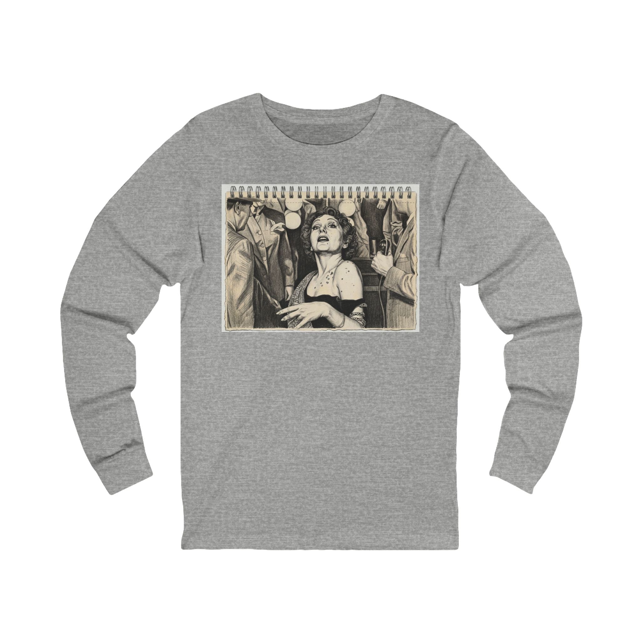 My Closeup Sketchbook Long Sleeve Tee
