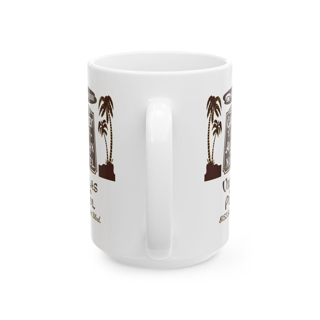 Vintage Garden of Allah Hotel Ceramic Mug (15oz)