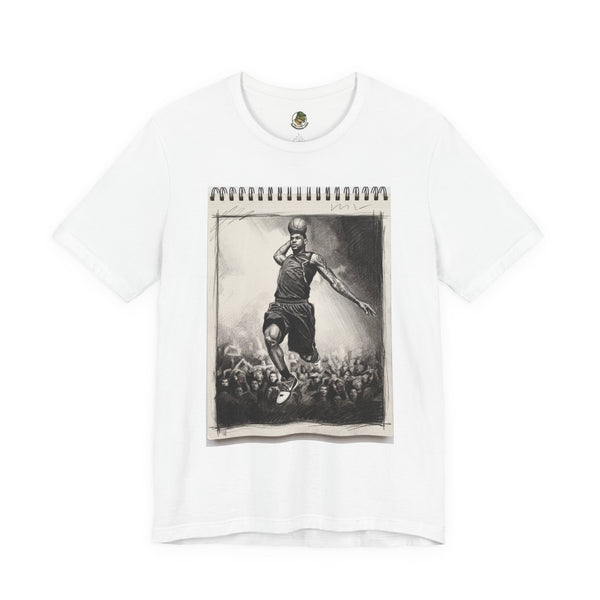 Unisex "King James" Sketchbook Cotton T-Shirt