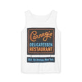 Vintage Carnegie Deli Tank Top — Retro Neon Sign