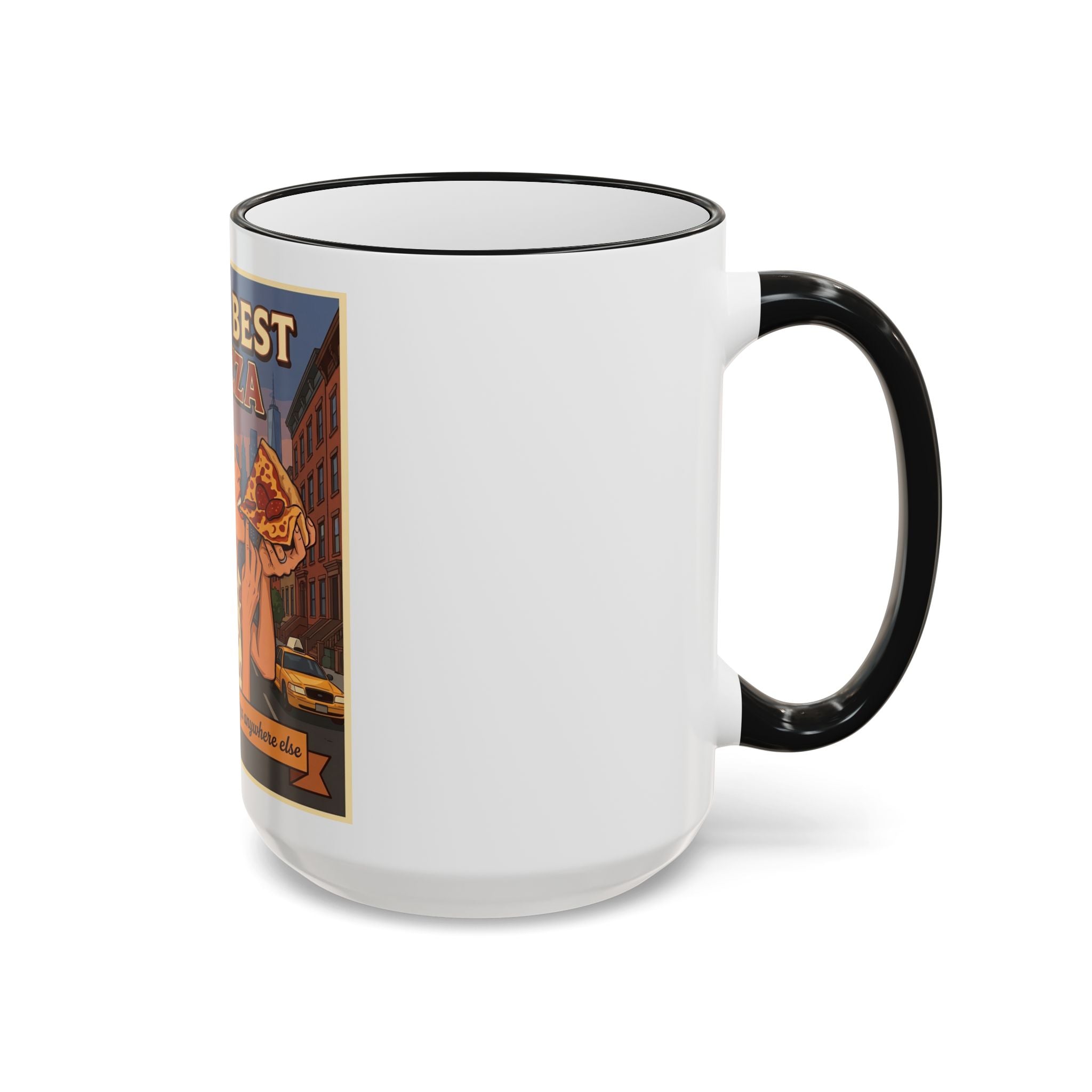 City Best Pizza, New York City Coffee Mug (15oz)