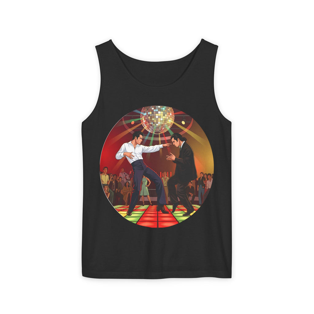 Unisex 'Dancing Together' Cottton Tank Top