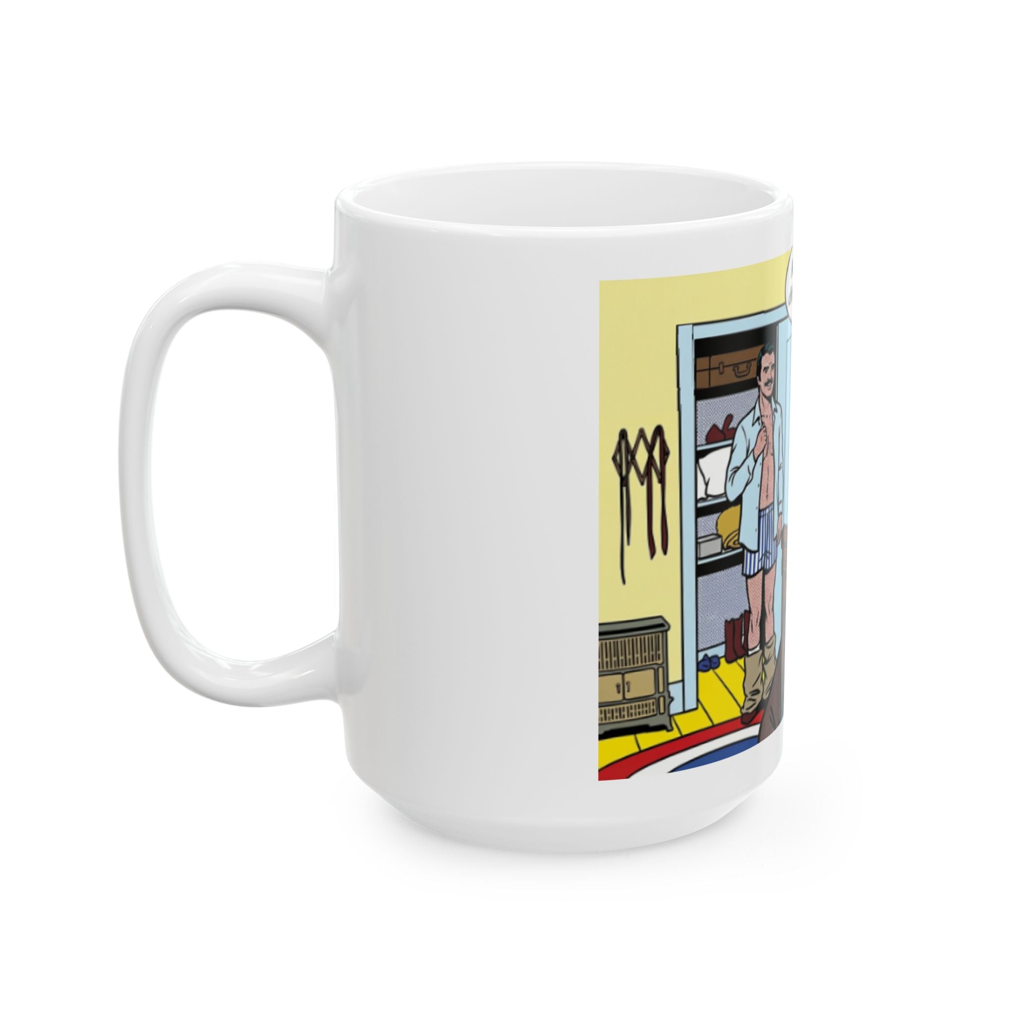 Nothing Dirty Going On Ceramic Coffee Cup