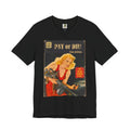 Vintage Fifties Pulp Novel 'Pay or Die!' Graphic Tee