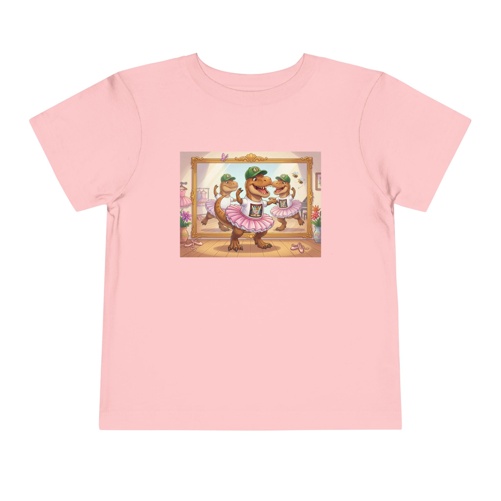 Ernest T. Rex Ballerina Toddler Tee