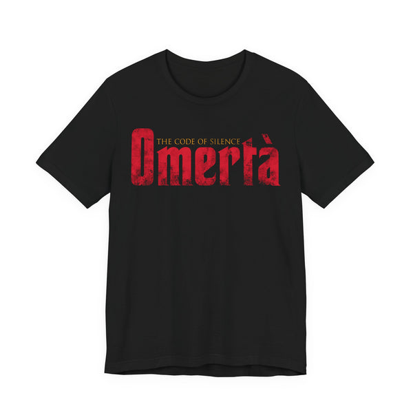 Omertà Code of Silence Tee