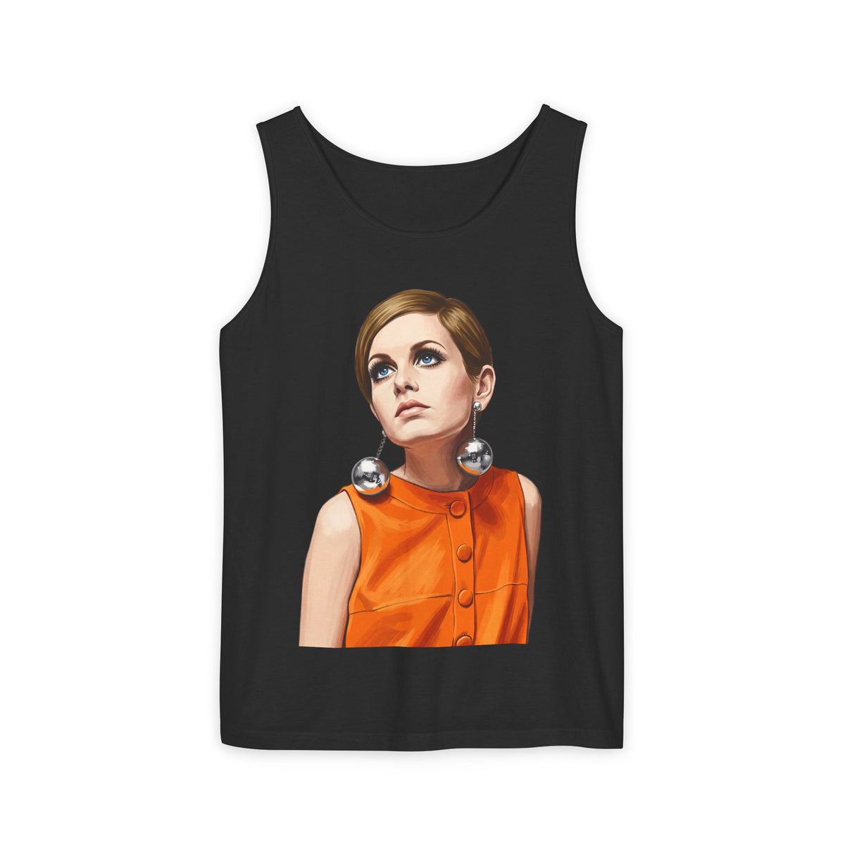 Face of the Sixties — Retro Fashion Graphic Tank