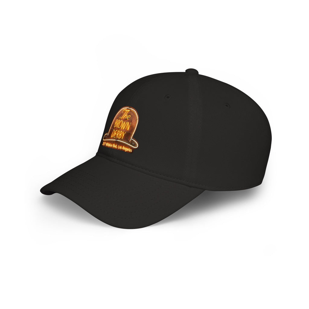 Vintage Brown Derby Low-Profile Baseball Cap