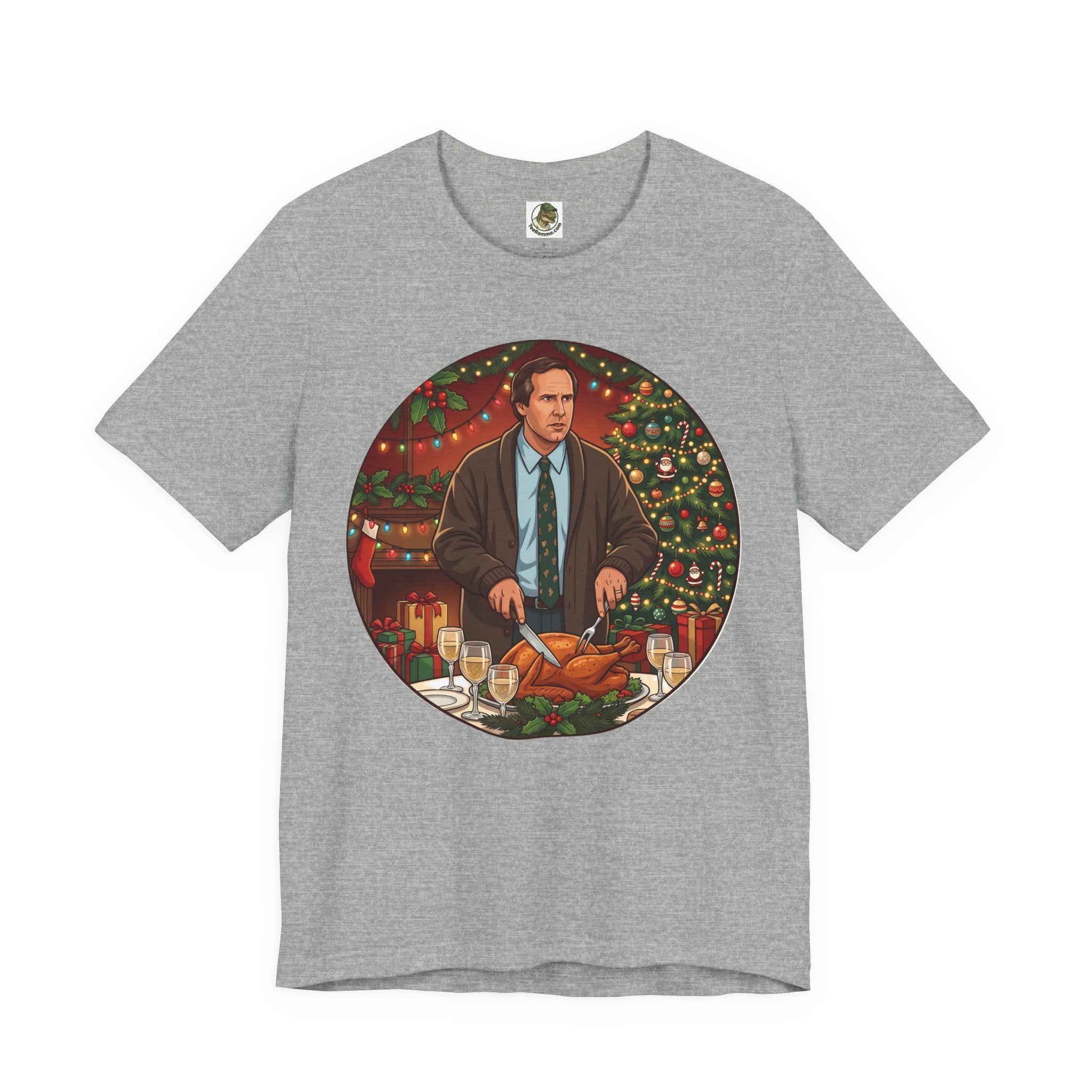 Unisex 'A Very Big Treat' Christmas Graphic Cotton T-Shirt