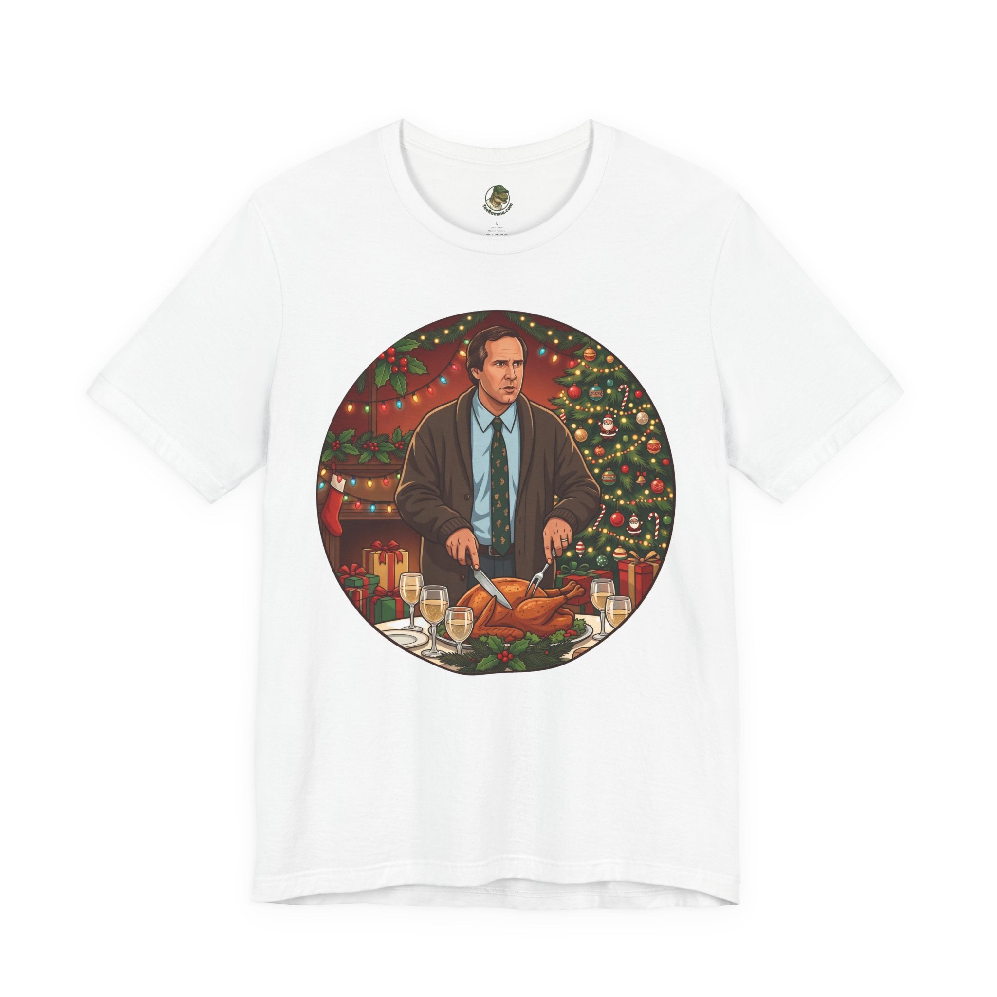 Unisex 'A Very Big Treat' Christmas Graphic Cotton T-Shirt