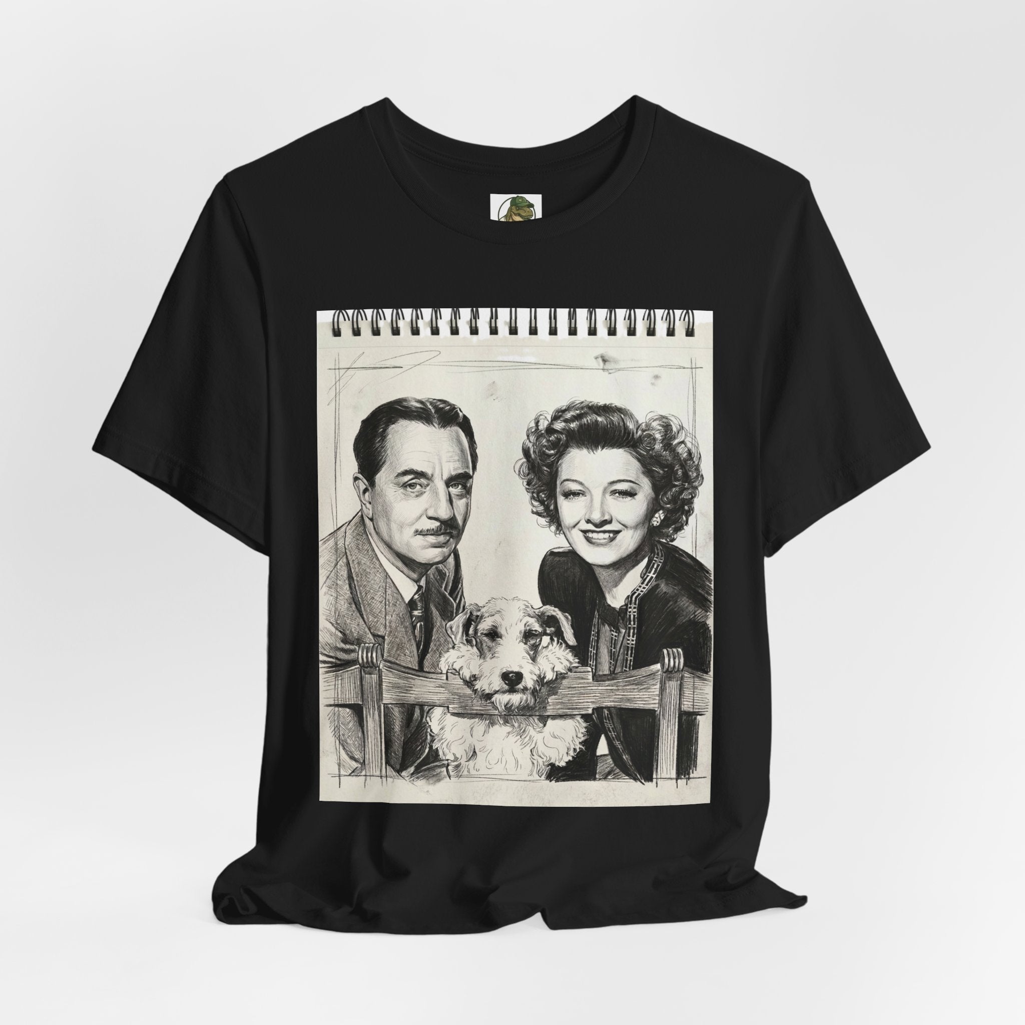 Nick & Nora & Asta Too Sketchbook Tee