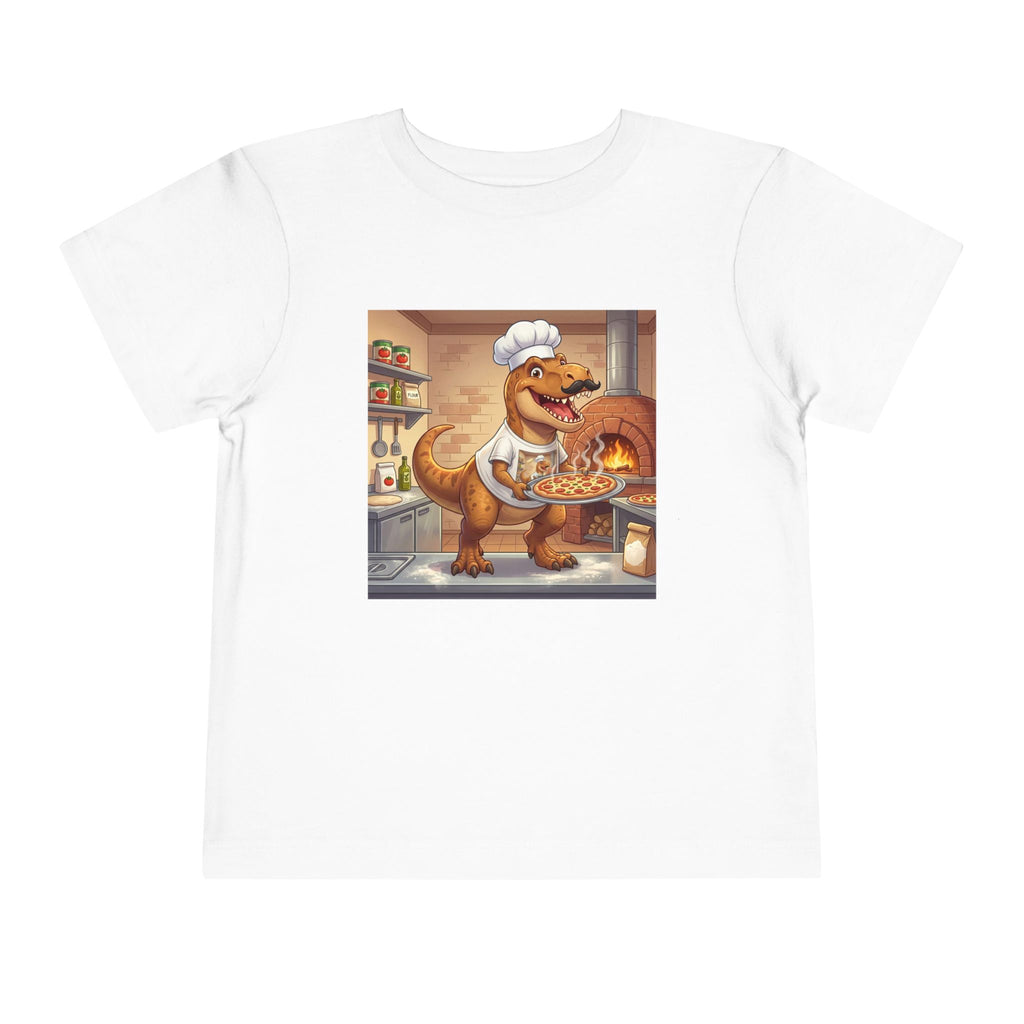 Ernest T. Rex Pizza Chef Toddler Tee