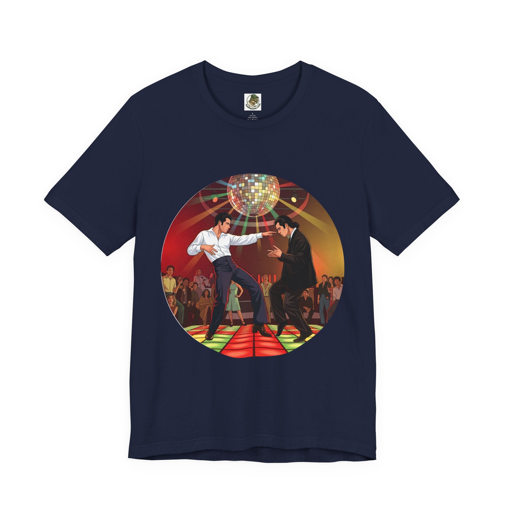 Unisex 'Dancing Together' Cotton T-Shirt