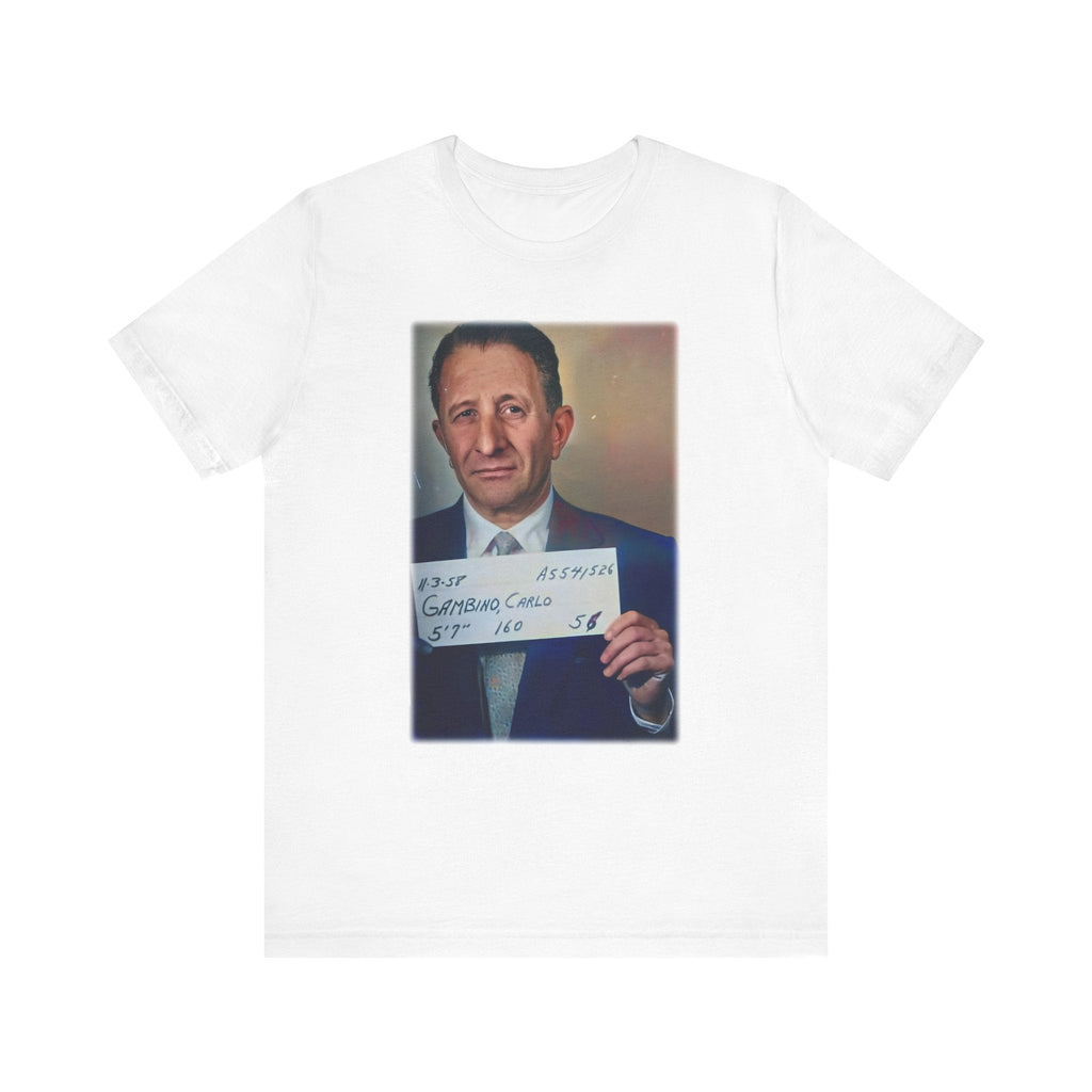 Mugshot: Carlo Gambino Tee
