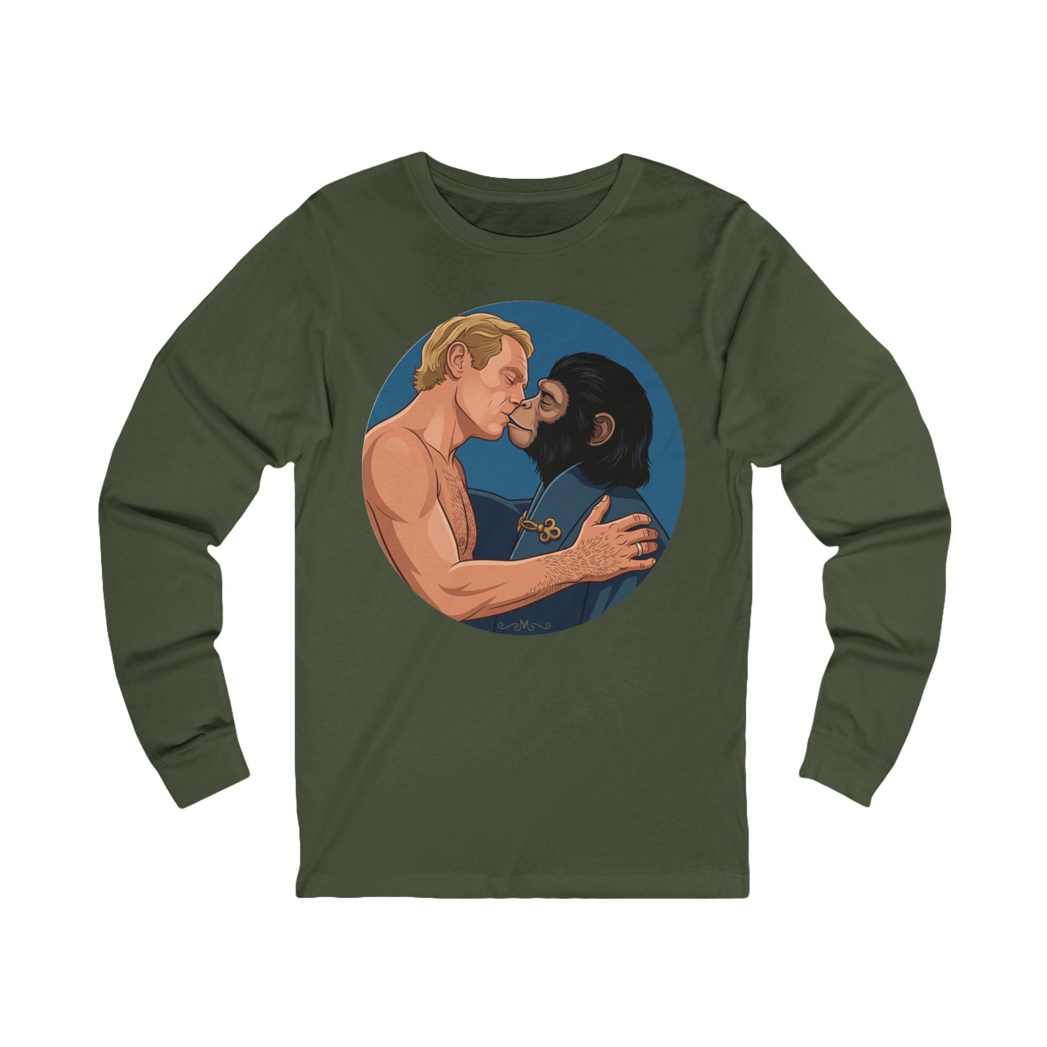Unisex 'Not That Different' Cotton Long Sleeve Tee
