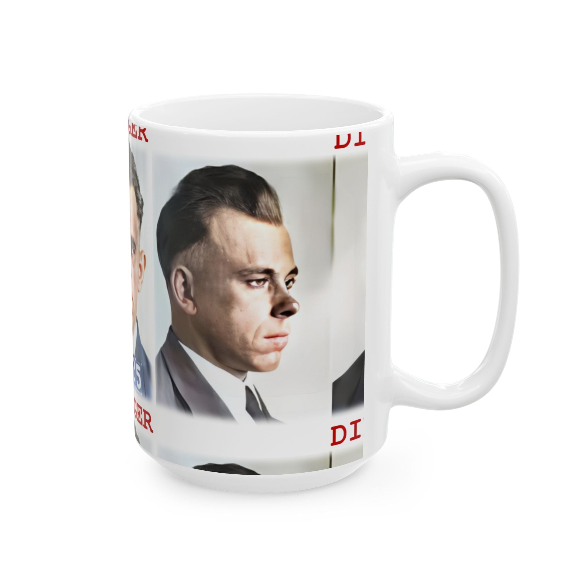MUGshot: John Dillinger Ceramic Coffee Mug (15 oz)