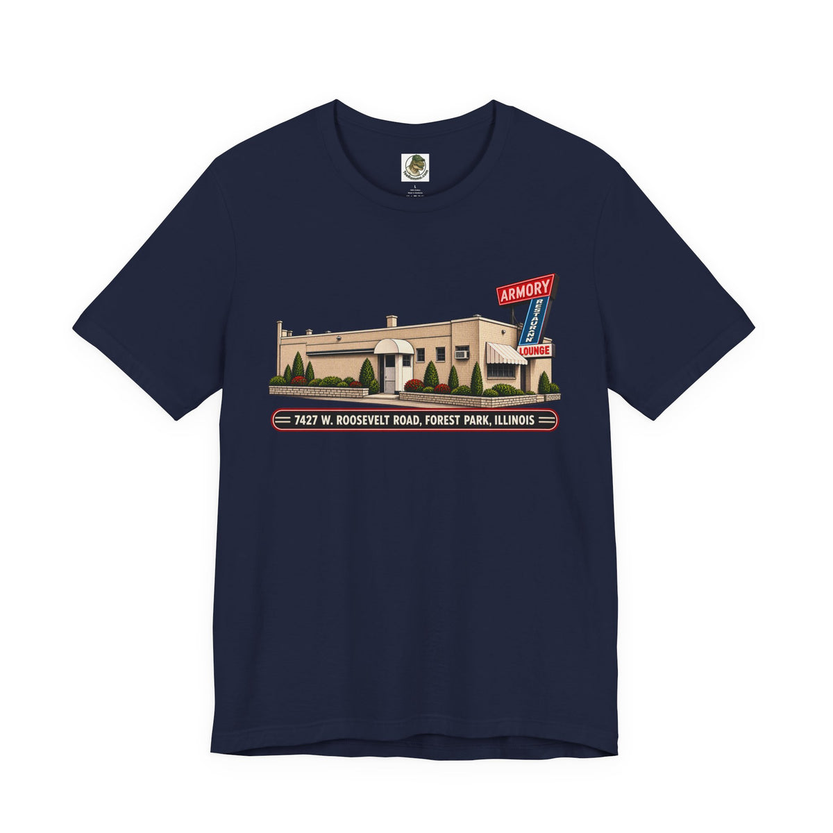 Armory Lounge Retro Restaurant Tee