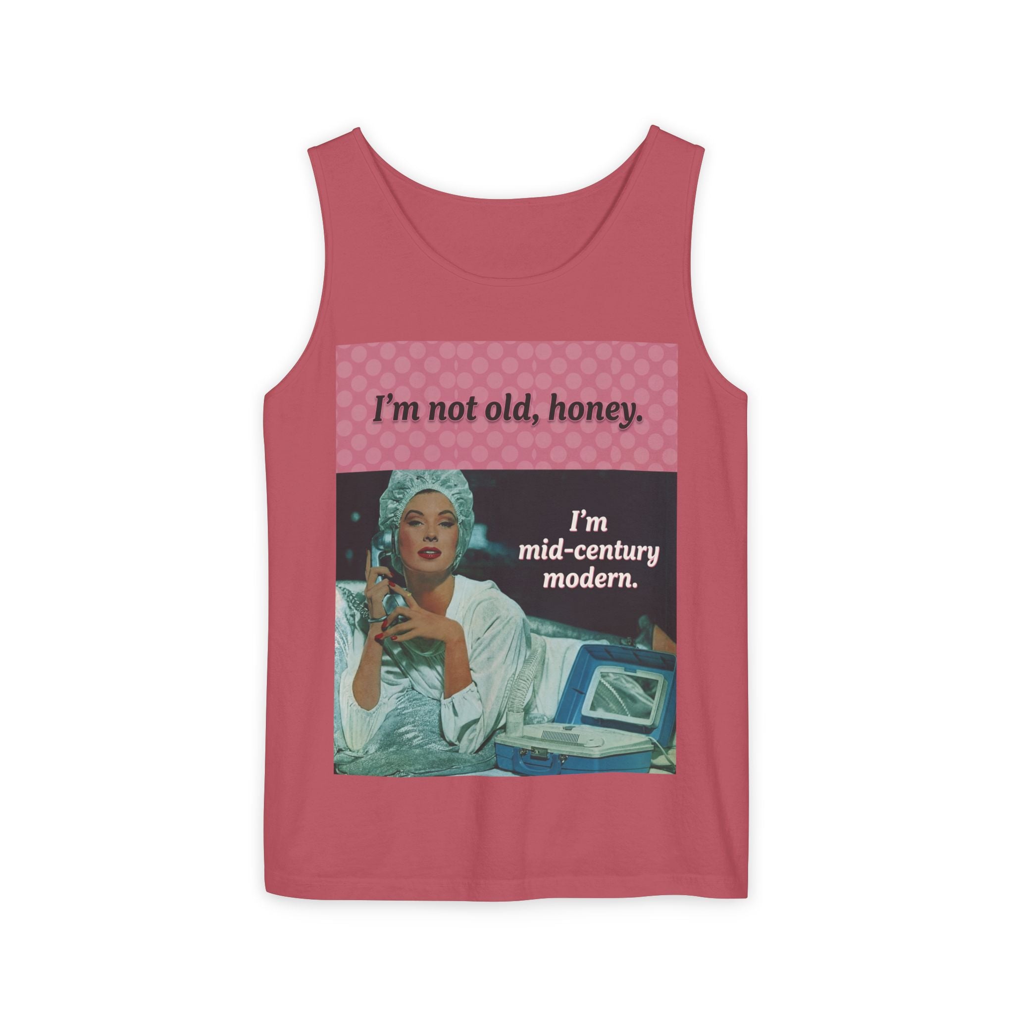 Unisex Mid-Century Modern Retro Tank Top