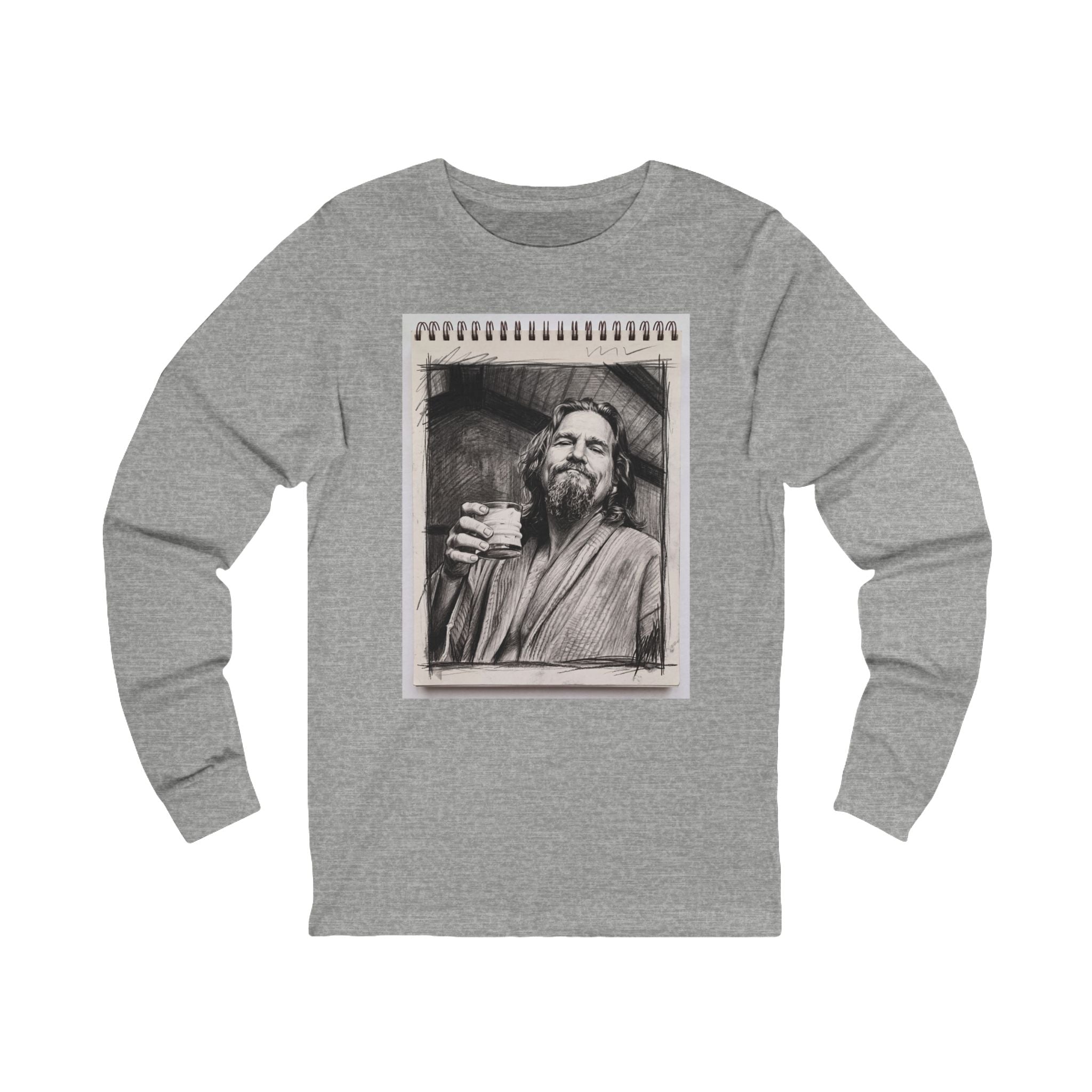 Unisex "The Dude" Sketchbook Long Sleeve T-Shirt