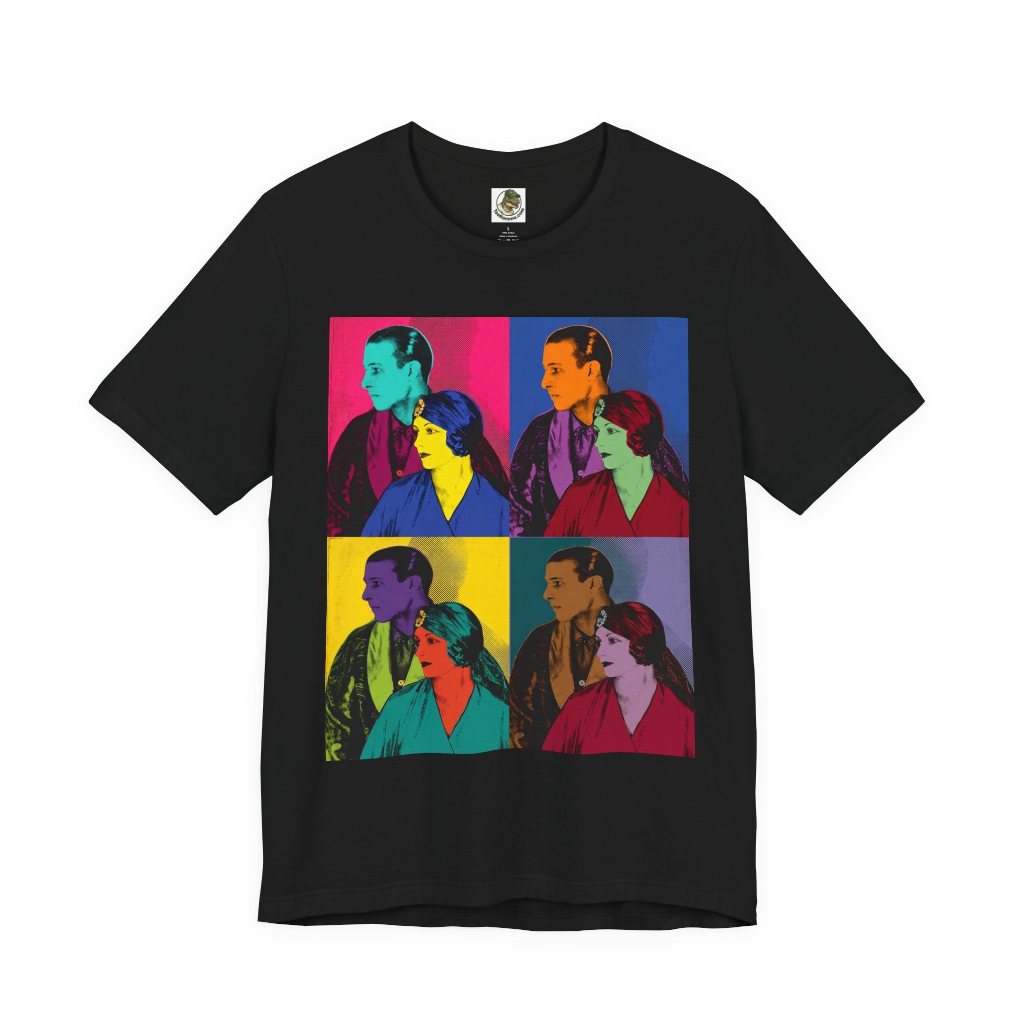 Valentino Retro Warhol‑Style Portrait Tee