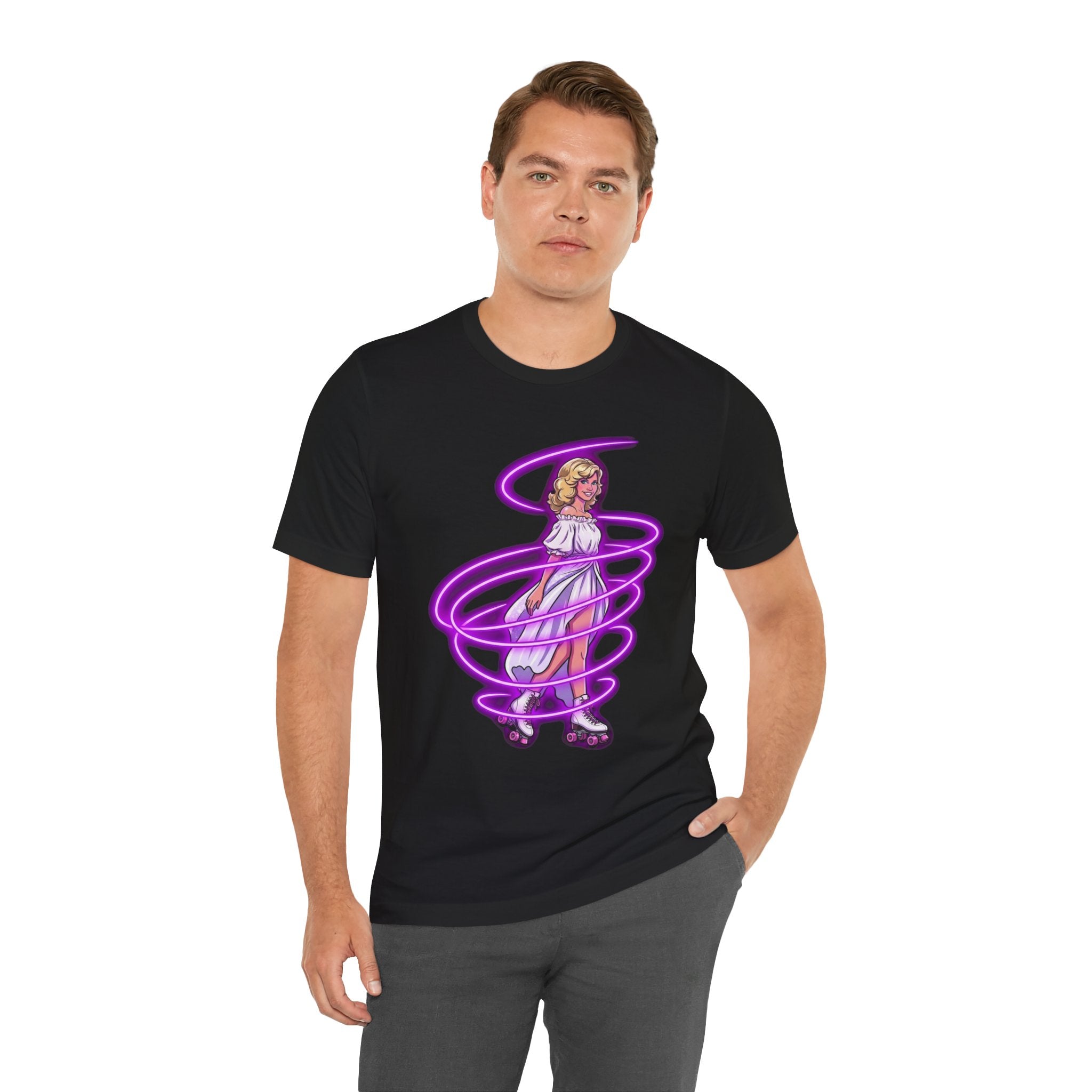 Neon Roller Girl Tee