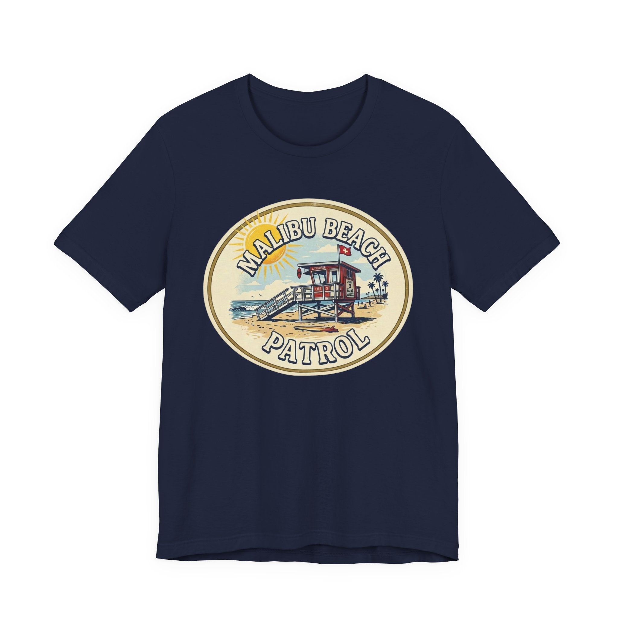 Malibu Beach Patrol Lifeguard Tee
