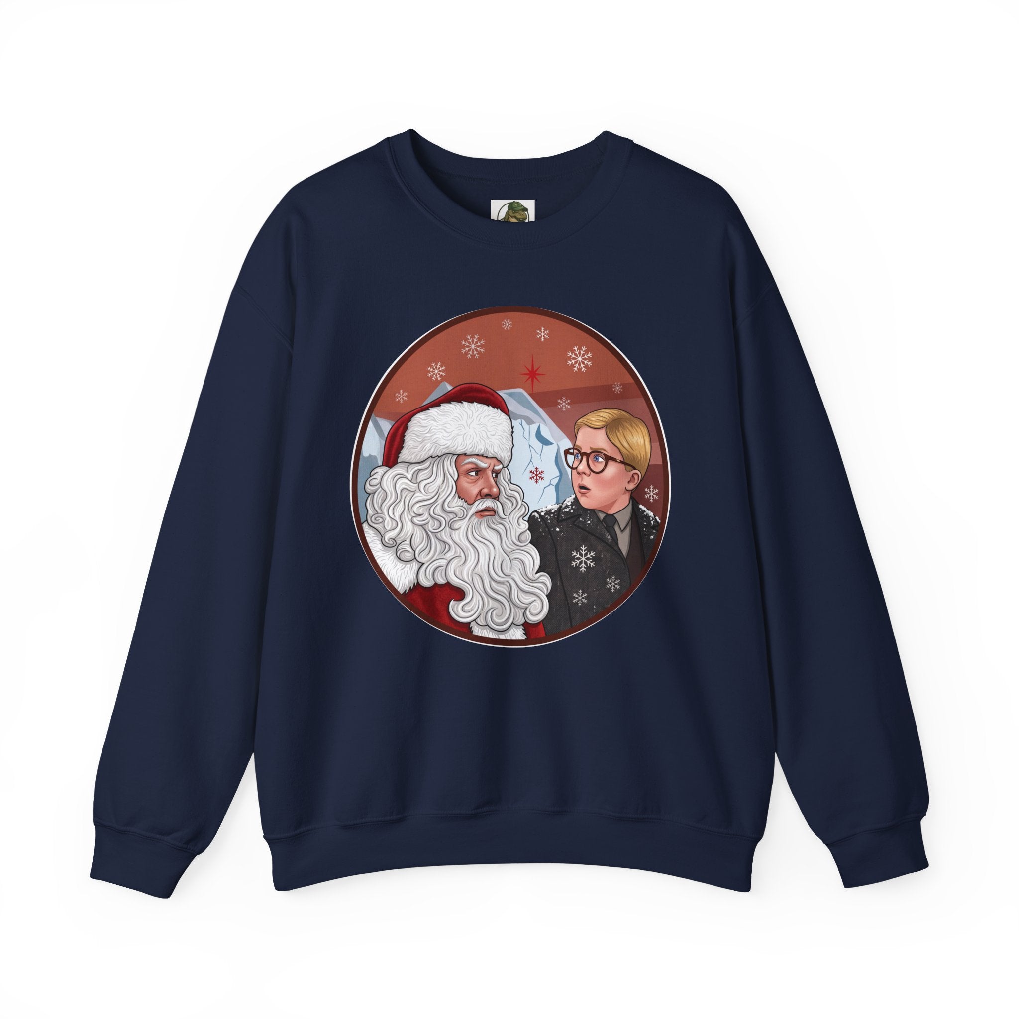 Vintage "Ho! Ho! Ho" Christmas Crewneck Sweatshirt