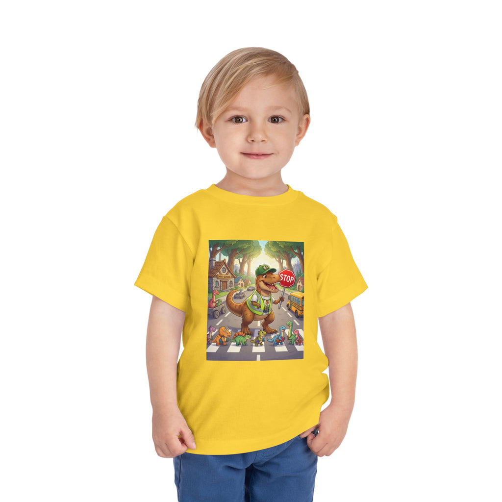 Ernest T-Rex Crossing Guard Toddler Tee