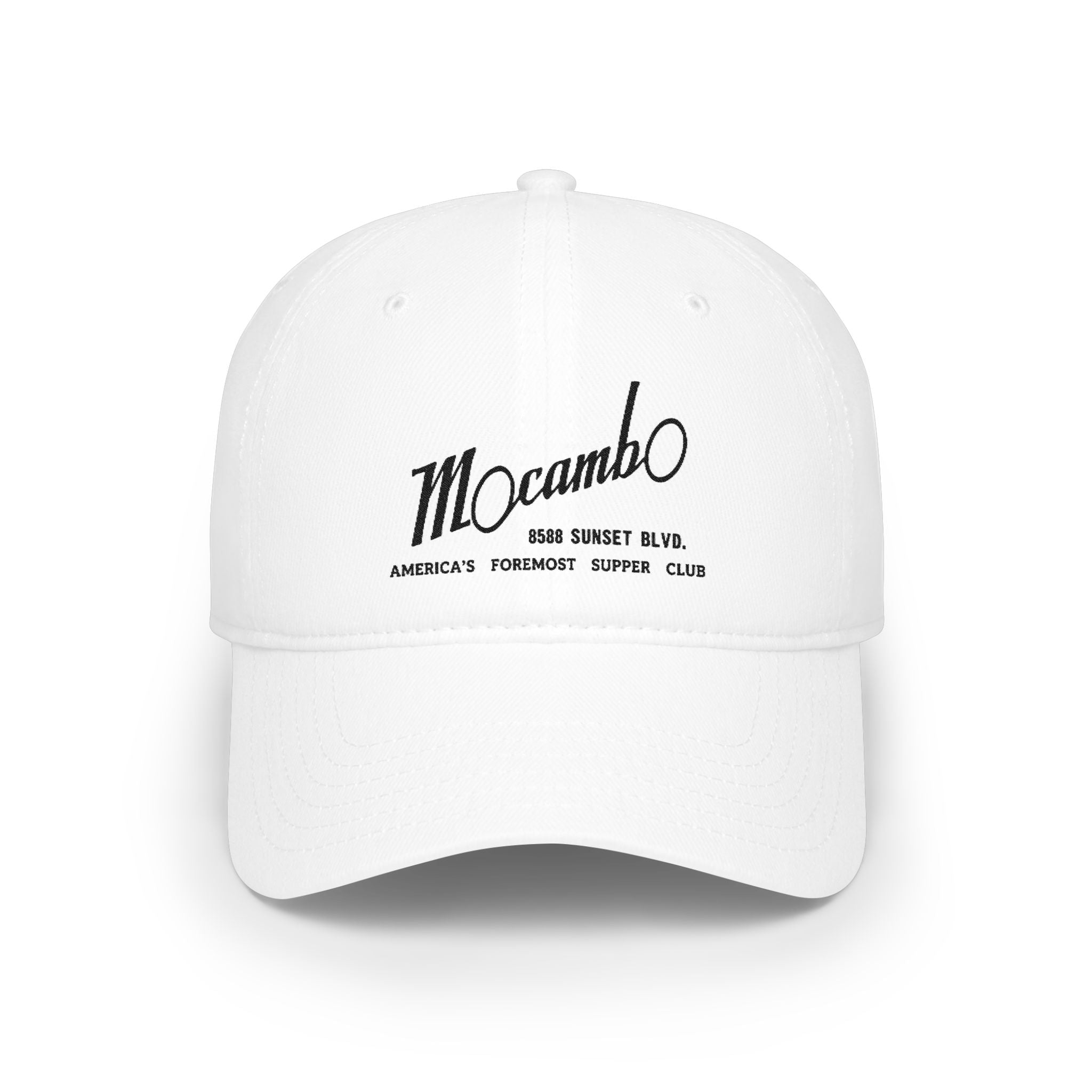 Vintage Mocambo Supper Club Embroidered Low Profile Baseball Cap