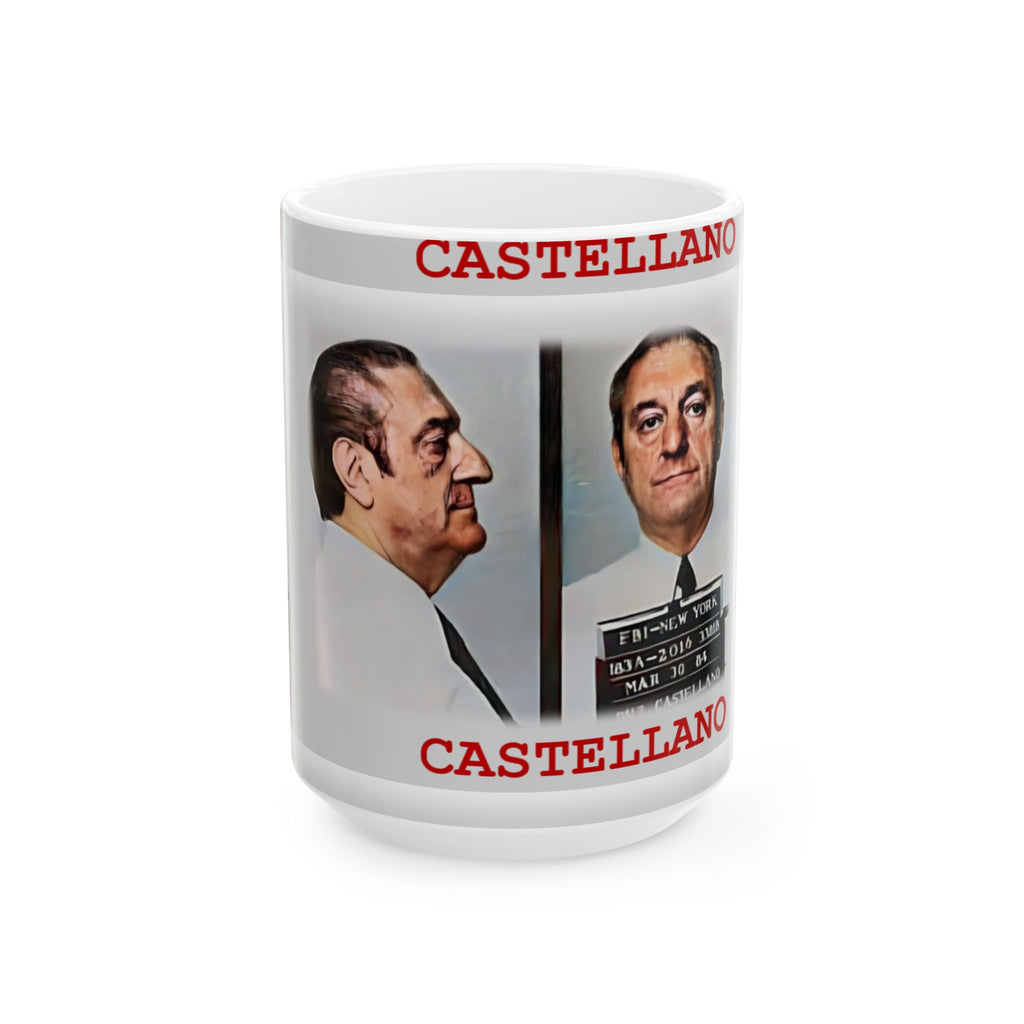 MUGshot: Paul Castellano Ceramic Coffee Cup (15oz)