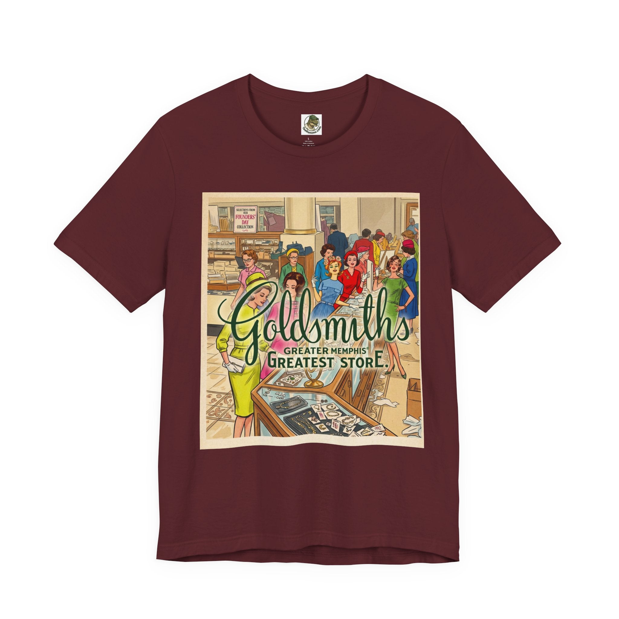 Unisex 'Goldsmiths Department Store' Vintage Advertisement T‑Shirt