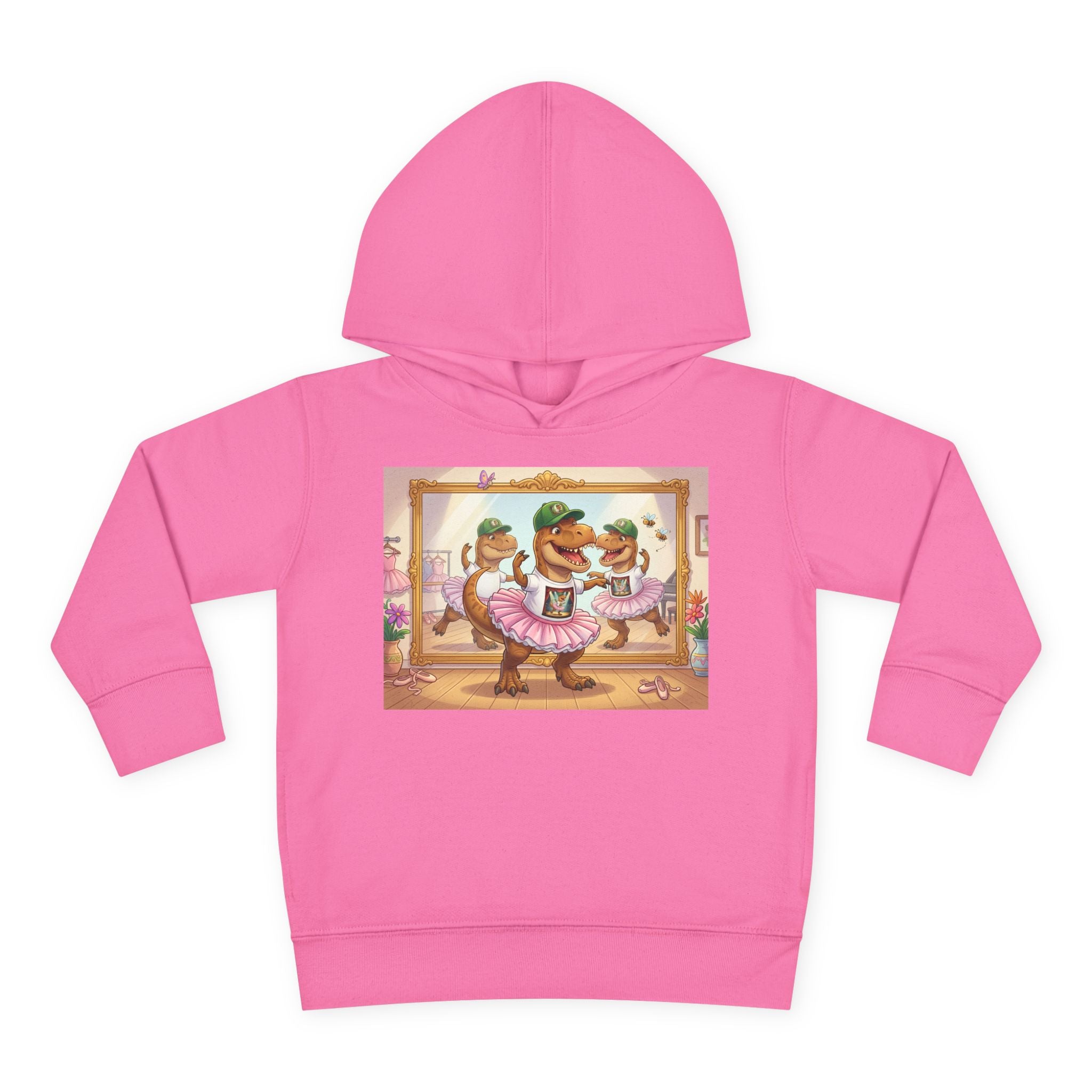 Ernest T. Rex Ballerina Toddler Hoodie