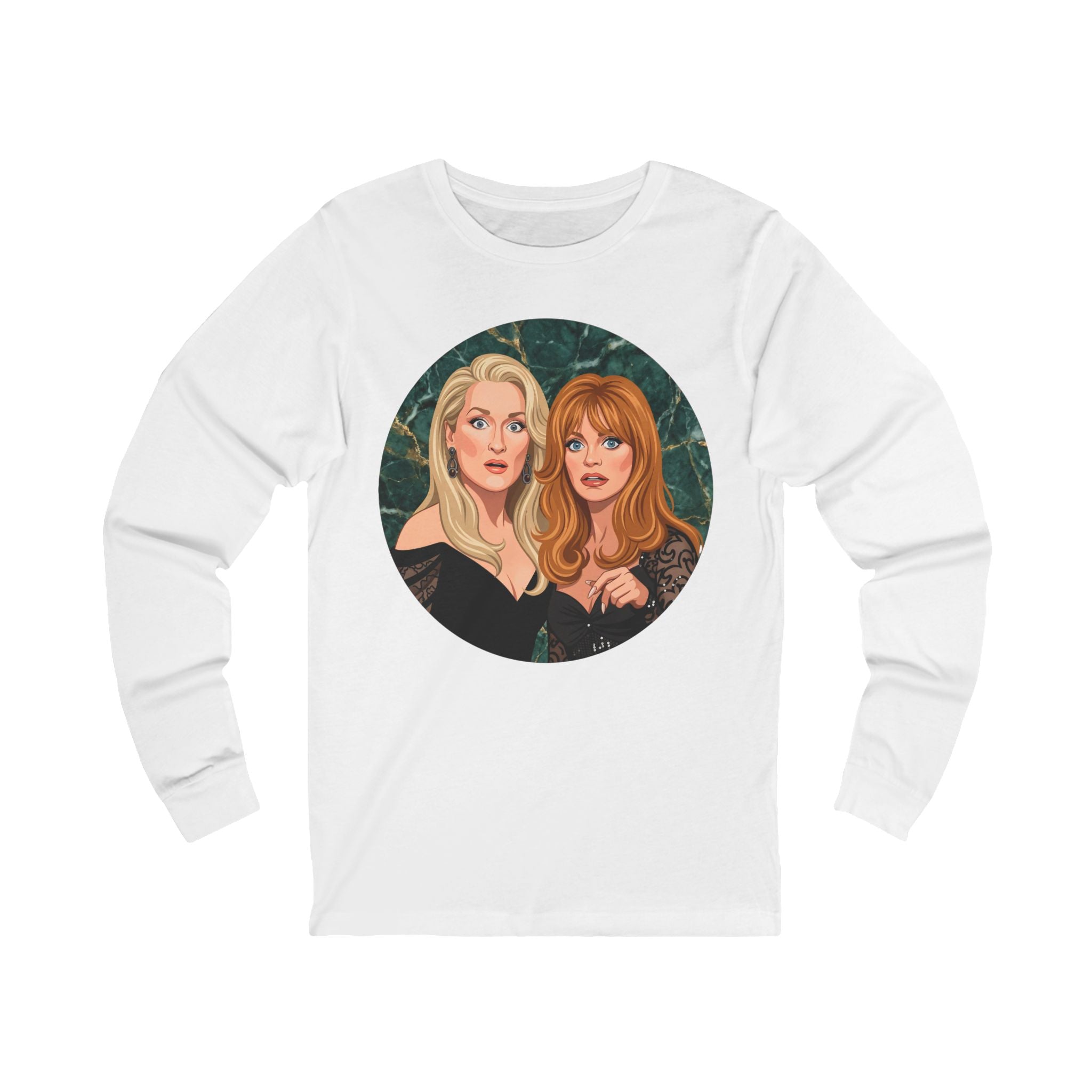 Unisex Frenemies Long Sleeve Cotton T-Shirt