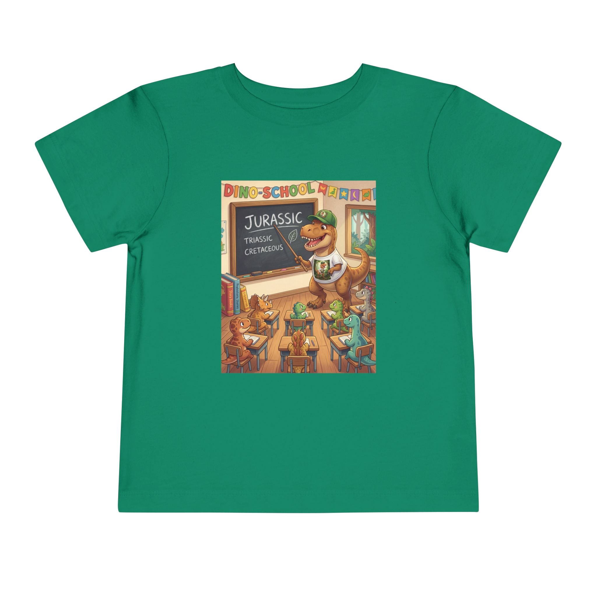 Ernest T-Rex Teacher Toddler Tee
