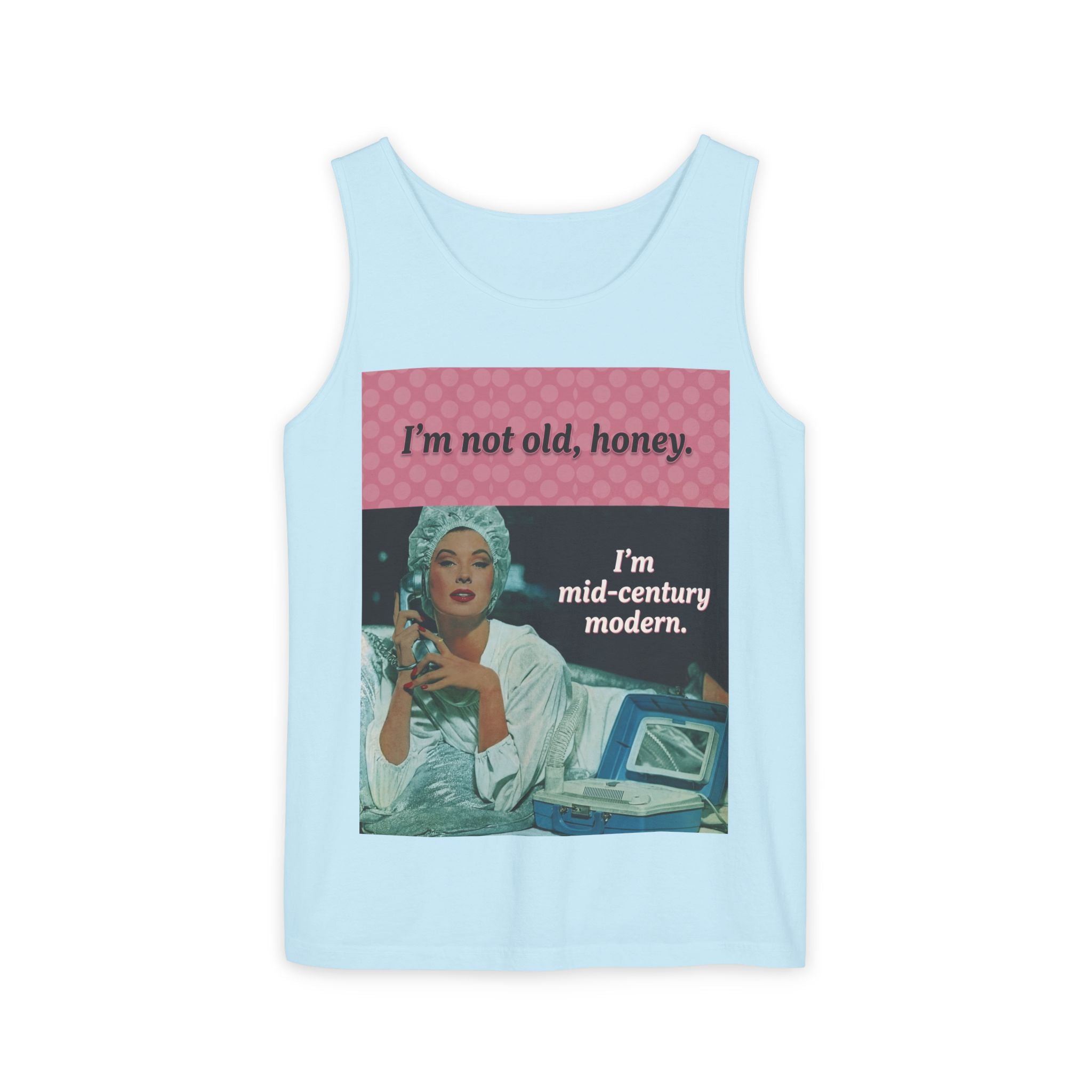 Unisex Mid-Century Modern Retro Tank Top