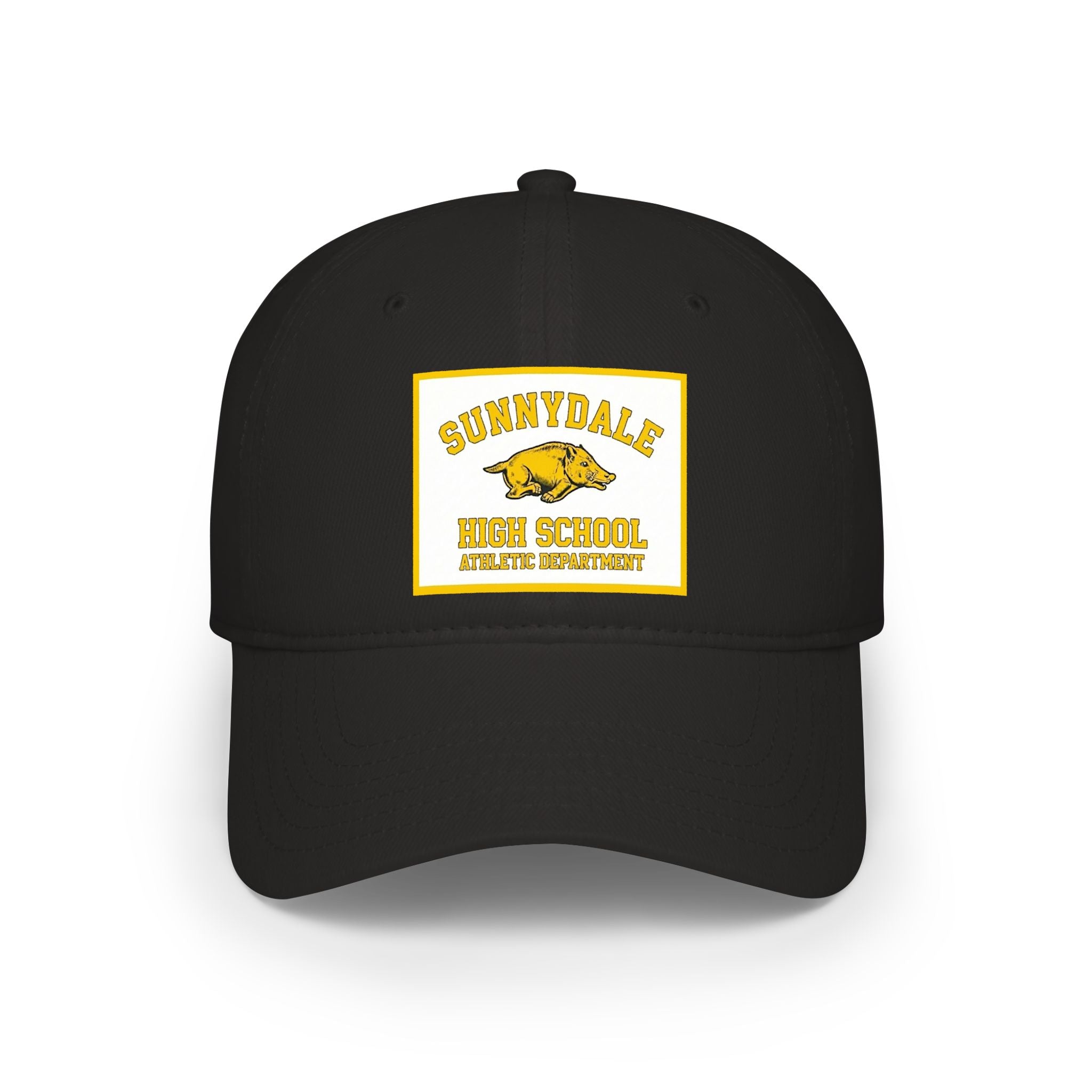 High School Retro Logo Low Profile Hat