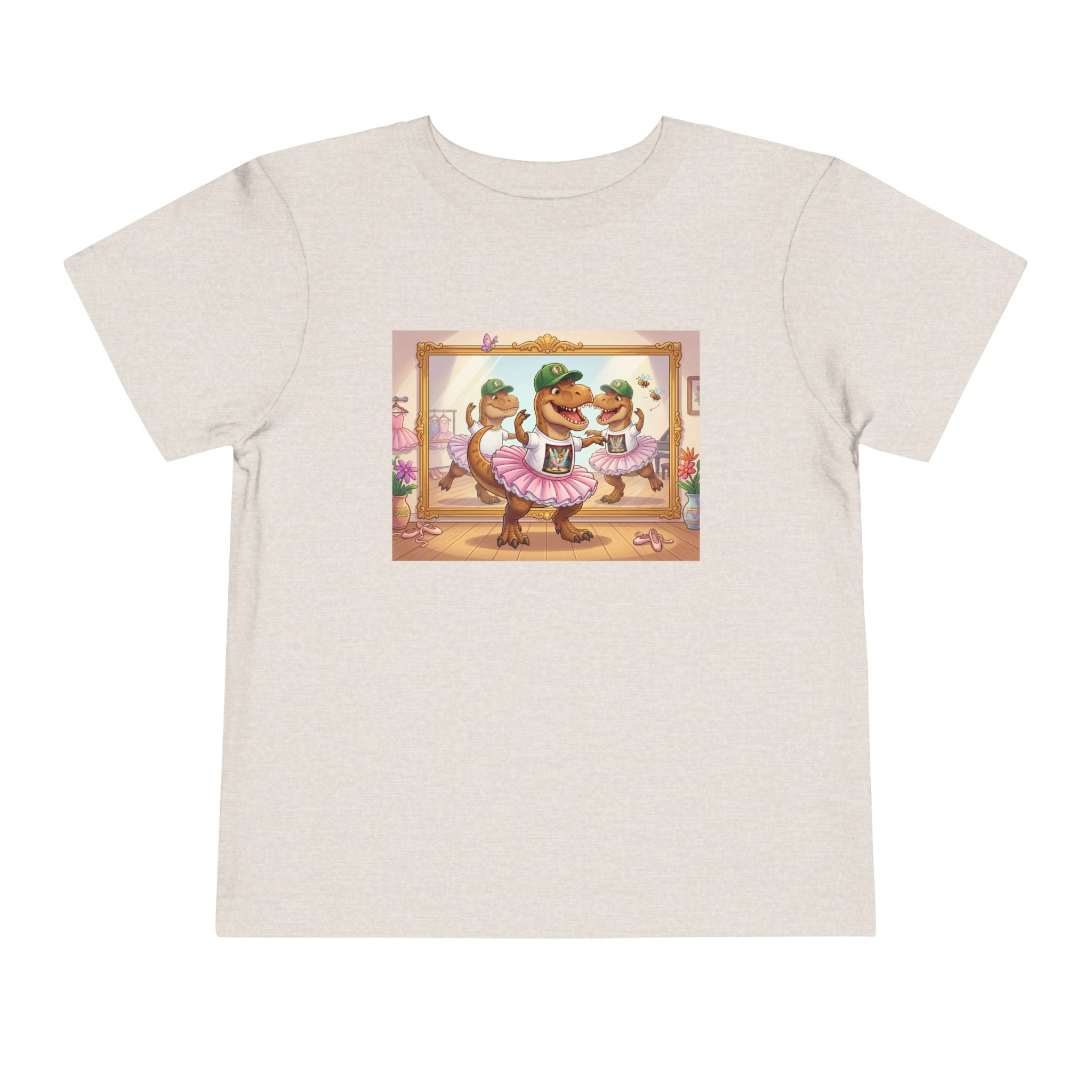 Ernest T. Rex Ballerina Toddler Tee