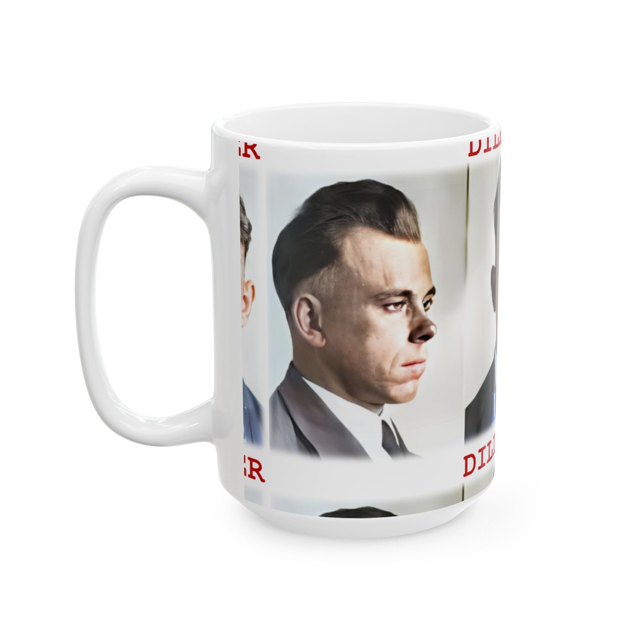 MUGshot: John Dillinger Ceramic Coffee Mug (15 oz)