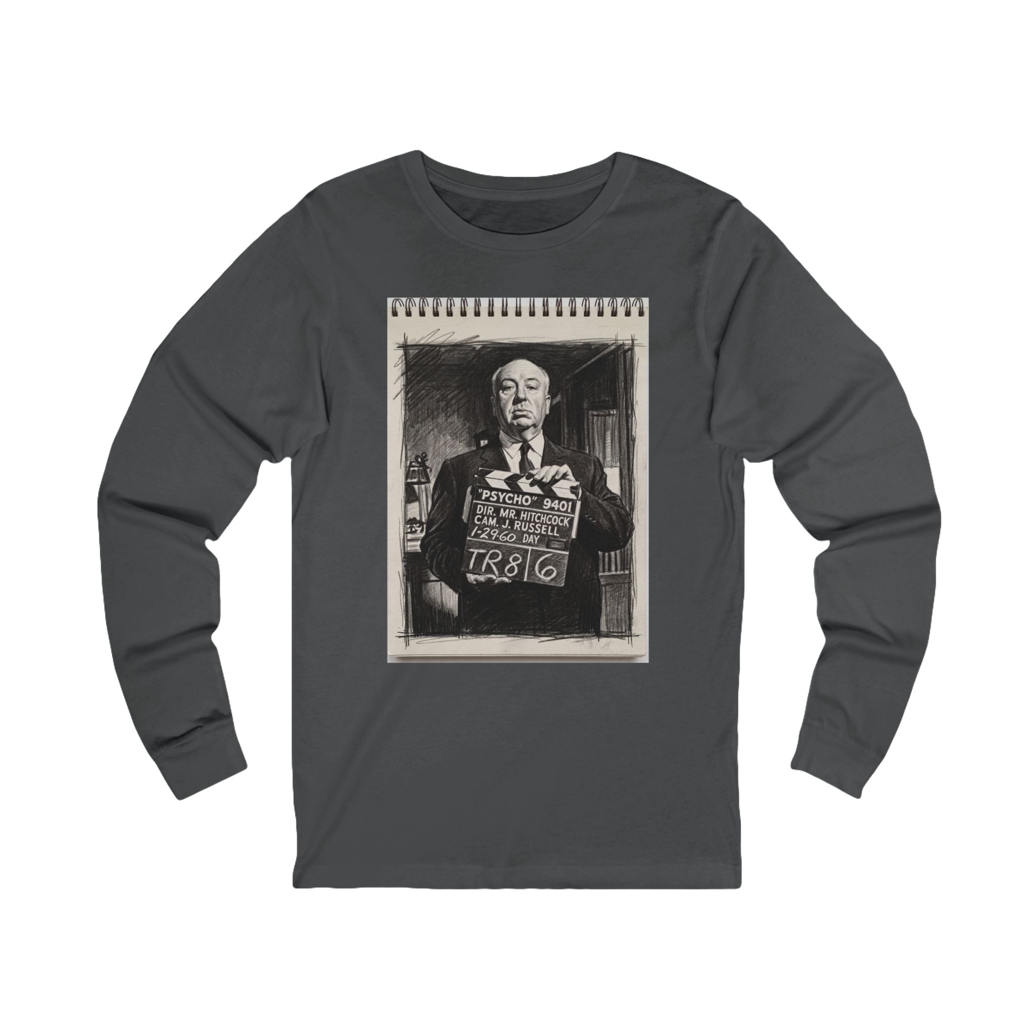 Unisex "Hitch" Sketchbook Long Sleeve T-Shirt