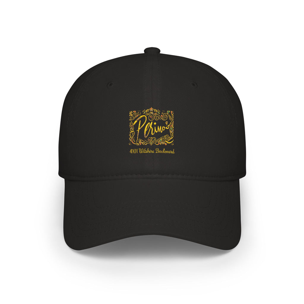 Perino's Low Restaurant Profile Embroidered Baseball Cap
