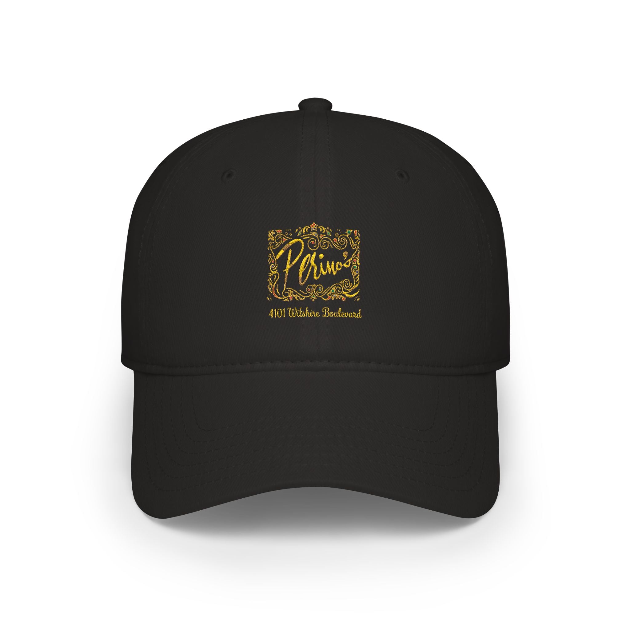 Perino's Low Restaurant Profile Embroidered Baseball Cap